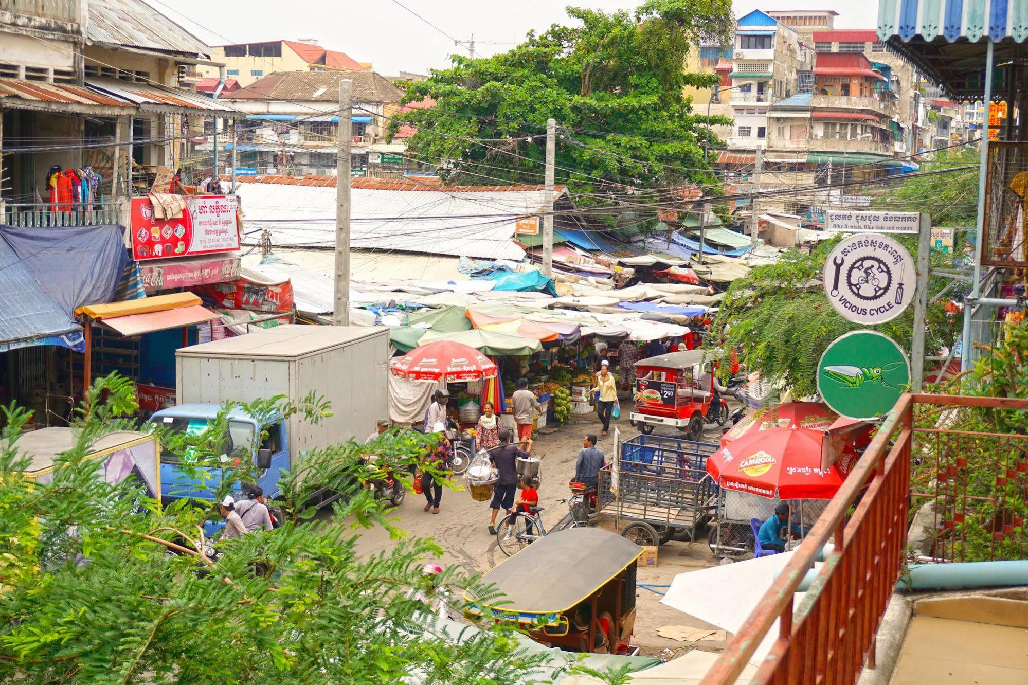 Riverside Backpackers Phnompenh Exteriér fotografie